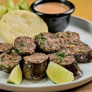 MORCILLA CON AREPA