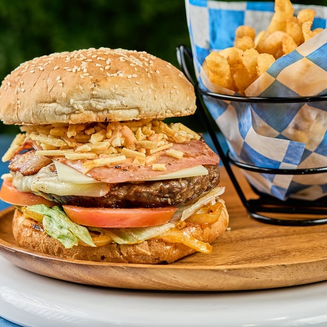 Hamburguesa Colombiana Sola.